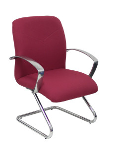 SILLON CAUDETE CONFIDENTE PATIN BALI ROJO 117CPBALI933