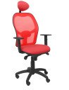 SILLA JORQUERA MALLA ROJO CABECERO FIJO ASIENTO BALI ROJO 15SRBALI350C