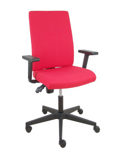 SILLA LEZUZA BRAZOS REGULABLES ARAN ROJO 322RJ