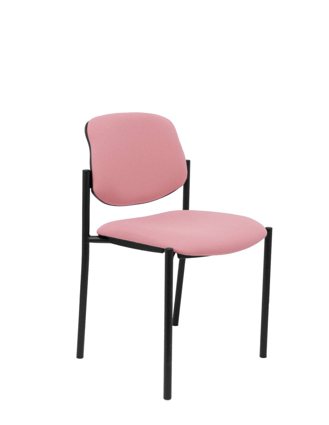 SILLA FIJA VILLALGORDO CHASIS NEGRO BALI ROSA 27NBALI710