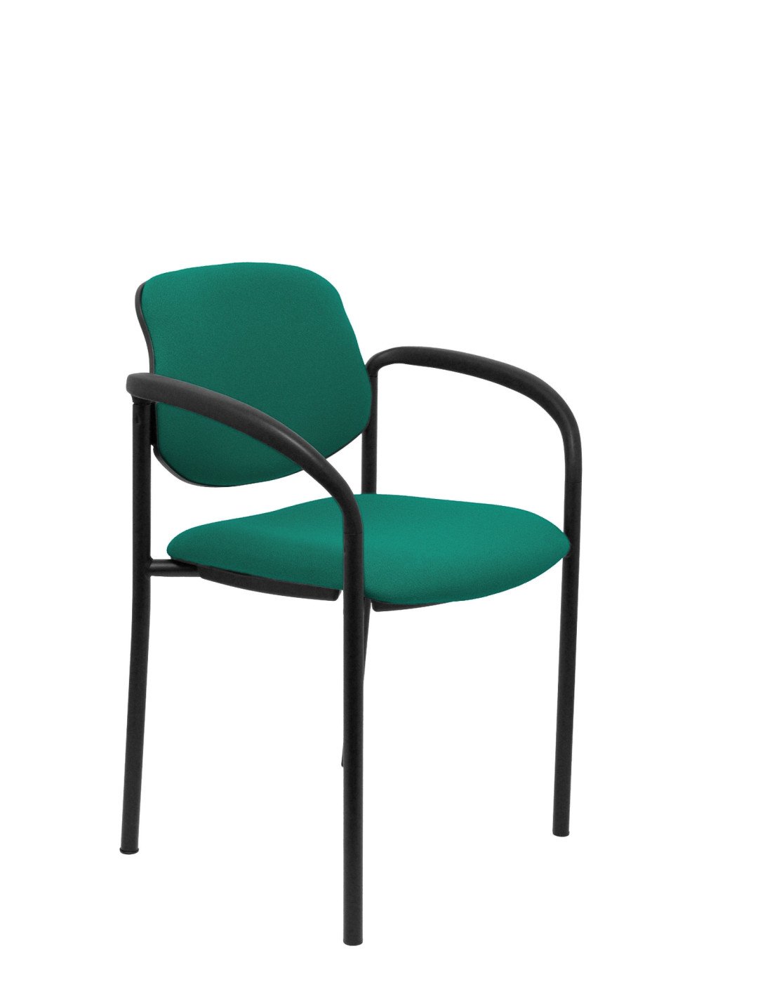 SILLA FIJA VILLALGORDO CHASIS NEGRO BRAZOS BALI VERDE 27NBALI456CB