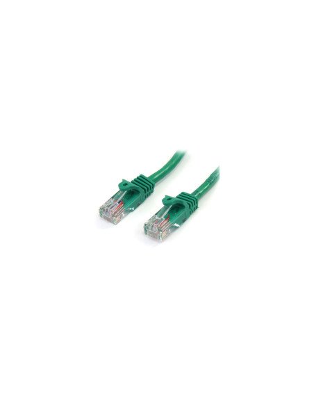 StarTech.com Cable de 3m Verde de Red Fast Ethernet Cat5e RJ45 sin Enganche - Cable Patch Snagless