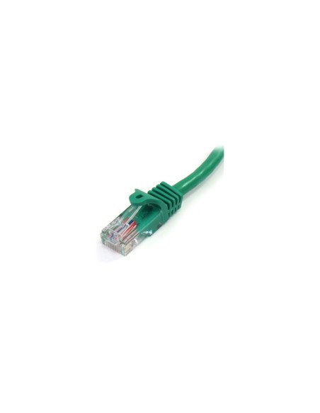StarTech.com Cable de 3m Verde de Red Fast Ethernet Cat5e RJ45 sin Enganche - Cable Patch Snagless