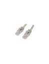StarTech.com Cable de Red de 0,5m Gris Cat5e Ethernet RJ45 sin Enganches