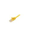 StarTech.com Cable de Red de 0,5m Amarillo Cat5e Ethernet RJ45 sin Enganches