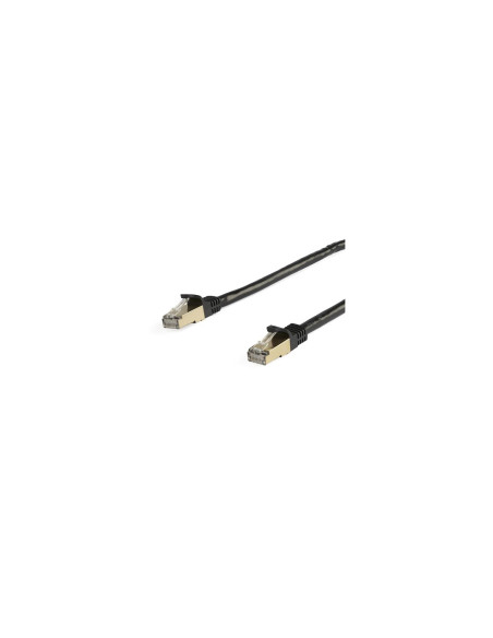 StarTech.com Cable de 10m de Red Ethernet CAT6a Negro RJ45 STP