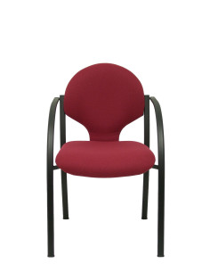 PACK 2 SILLAS HELLIN CHASIS NEGRO BALI ROJO PACK220NBALI933 2