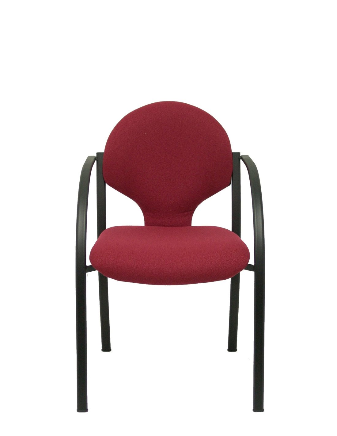 PACK 2 SILLAS HELLIN CHASIS NEGRO BALI ROJO PACK220NBALI933