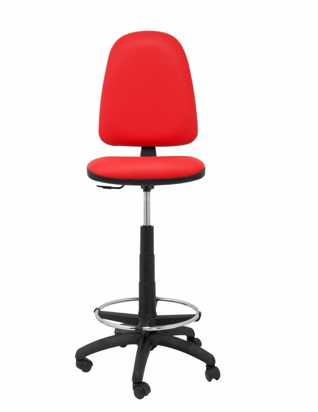 TABURETE AYNA SIMILPIEL ROJO T04CPSPRJ