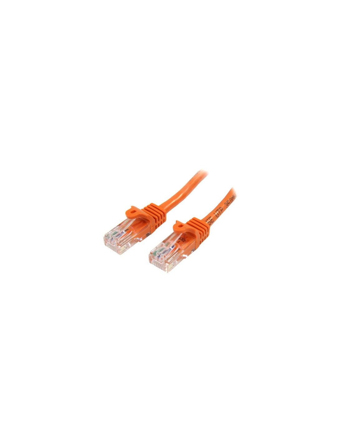 StarTech.com Cable de Red de 7m Naranja Cat5e Ethernet RJ45 sin Enganches