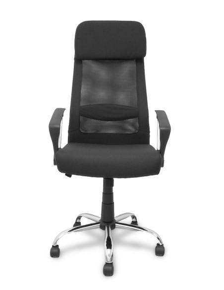 SILLA ESTERAS TELA NEGRO 32DBD840
