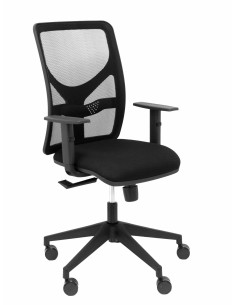 SILLA MOTILLA MALLA NEGRO BRAZO REGULABLE ASIENTO BALI NEGRO 21SBALI840B10