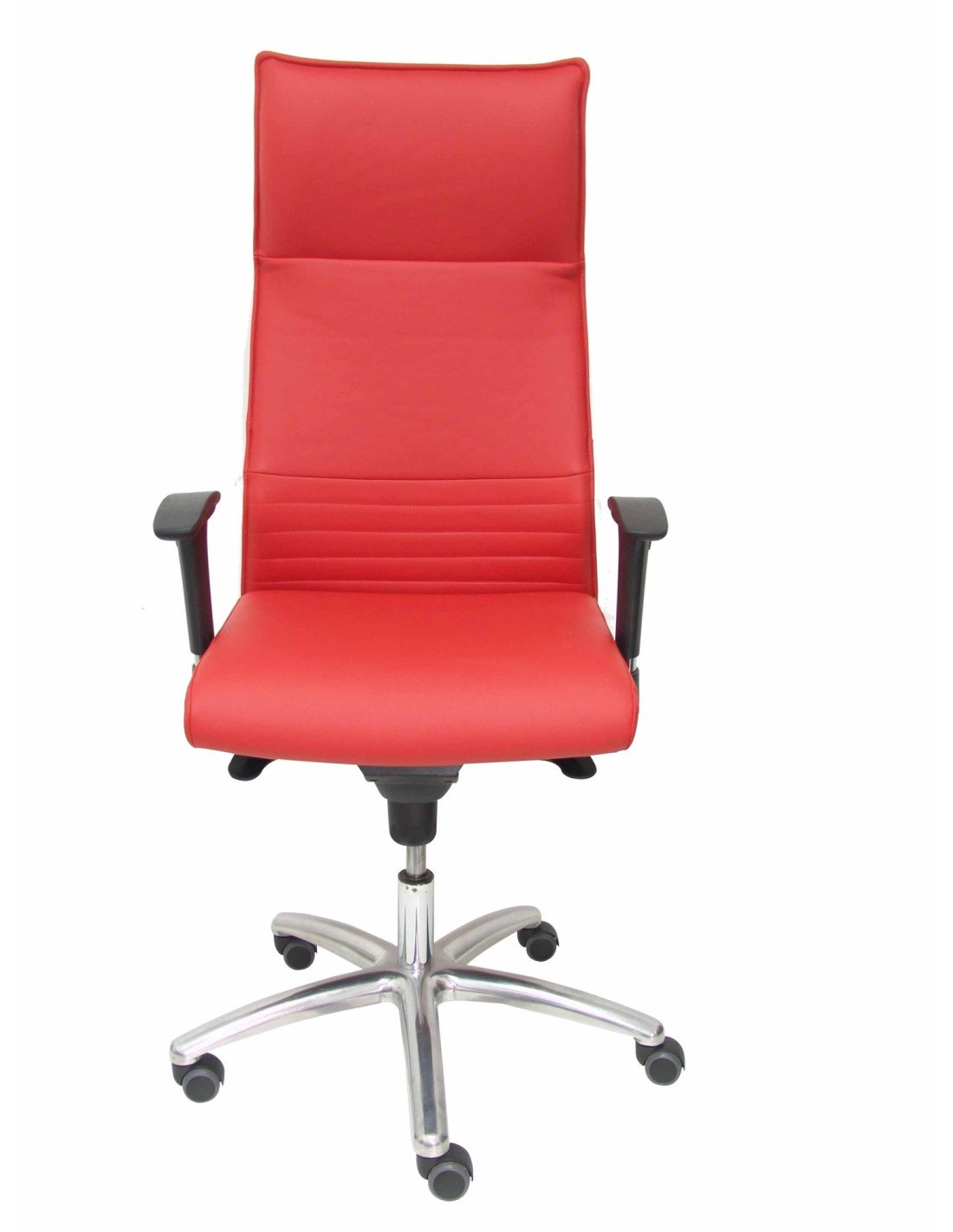 SILLON ALBACETE PIEL ROJO 206SP350