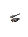 StarTech.com Cable Adaptador Conversor HDMI a DVI-D de 1.8m - Macho a Macho - Convertidor de VÍ­deo - Negro