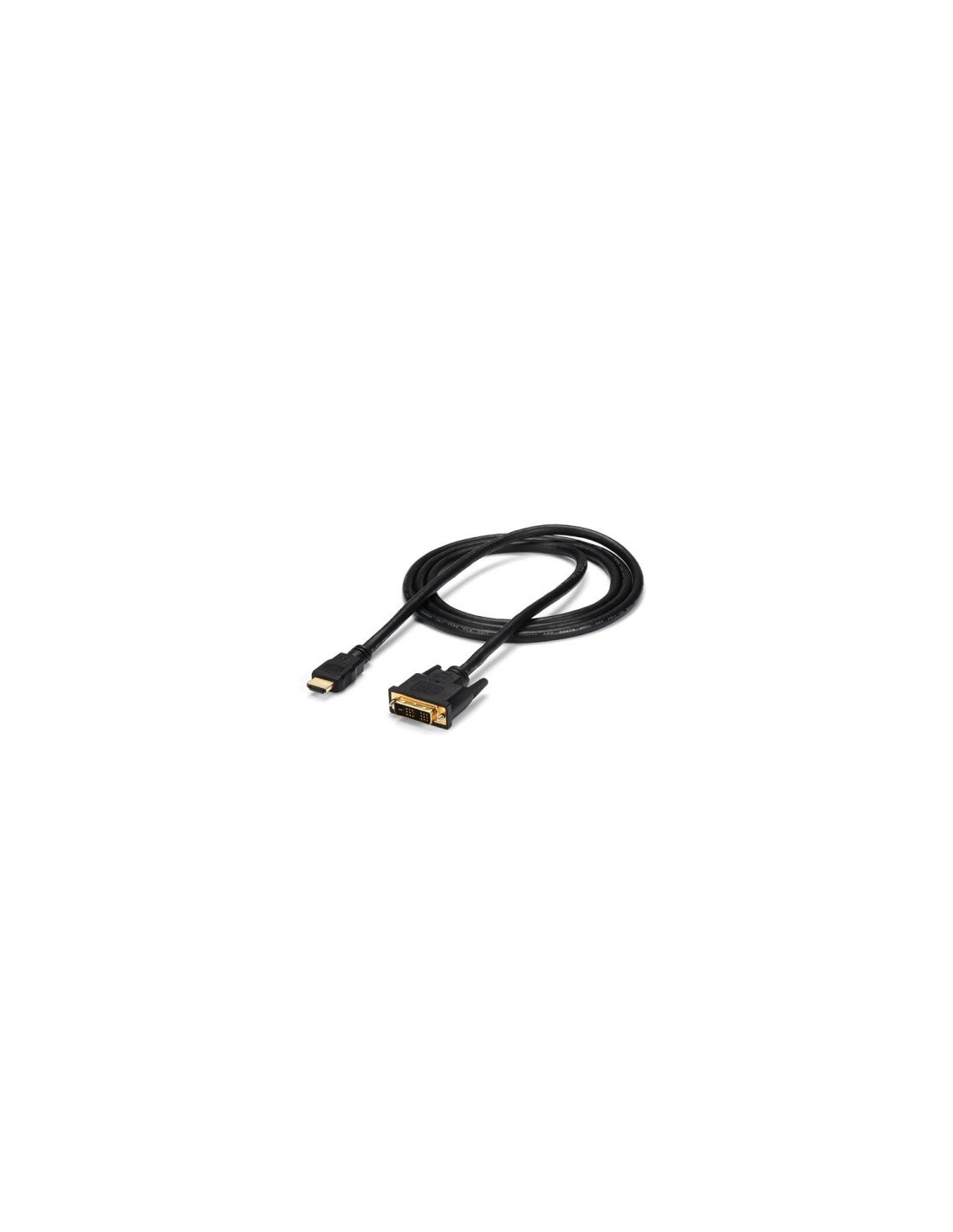 StarTech.com Cable Adaptador Conversor HDMI a DVI-D de 1.8m - Macho a Macho - Convertidor de VÍ­deo - Negro