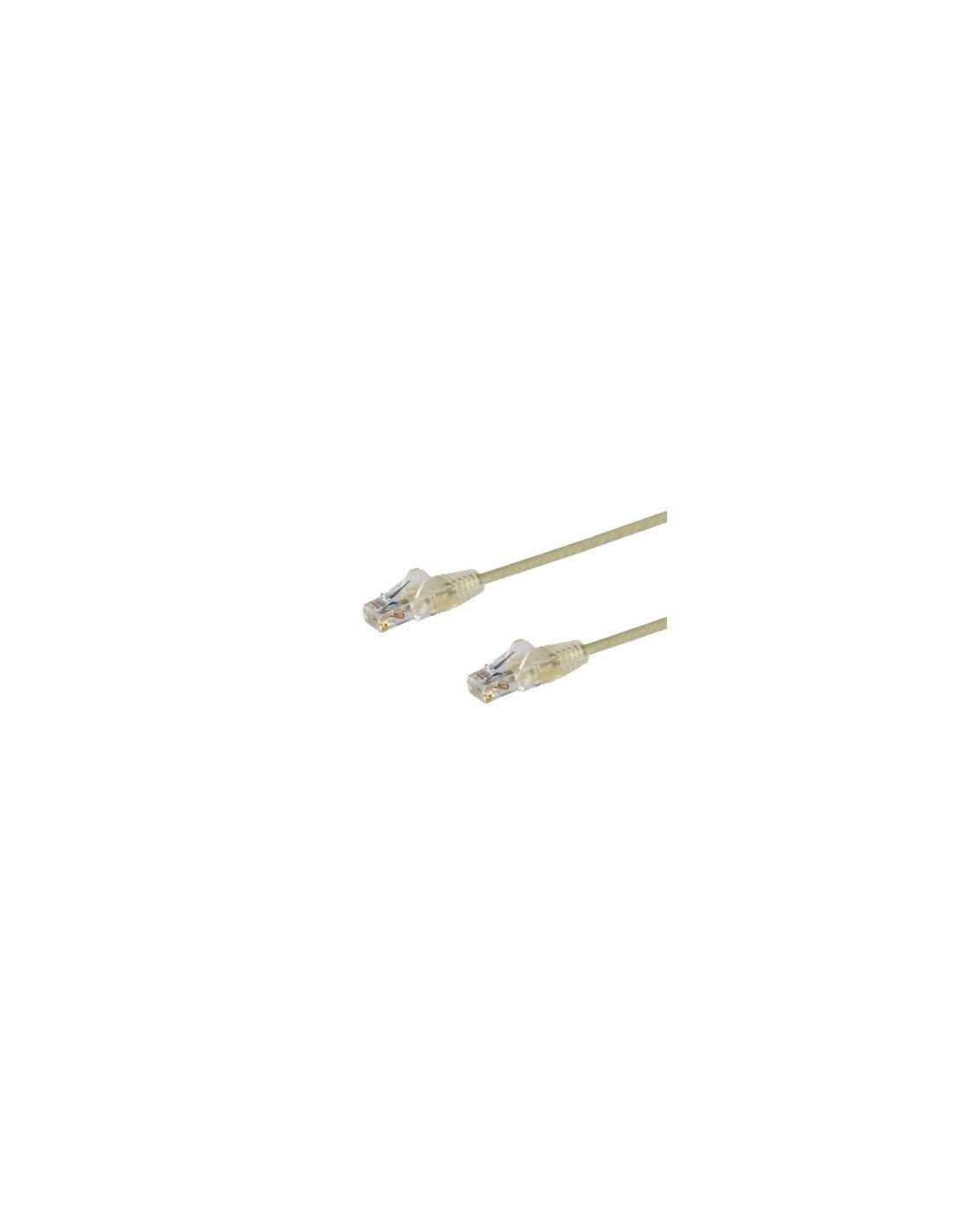 StarTech.com Cable de red Cat6 UTP Delgado con Conectores RJ45 sin Enganches - 3m Gris