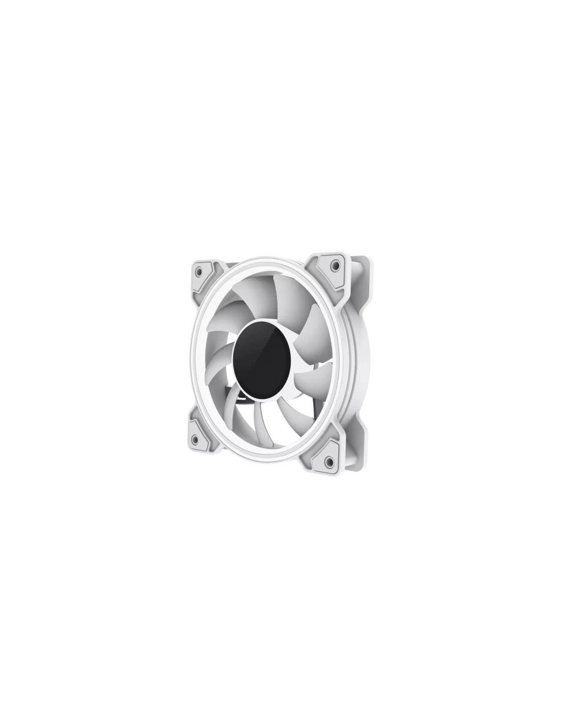 VENTILADOR GM 12CM ADICIONAL GAMING CHASIS ARGB DUAL INFINITY SILENC WHITE
