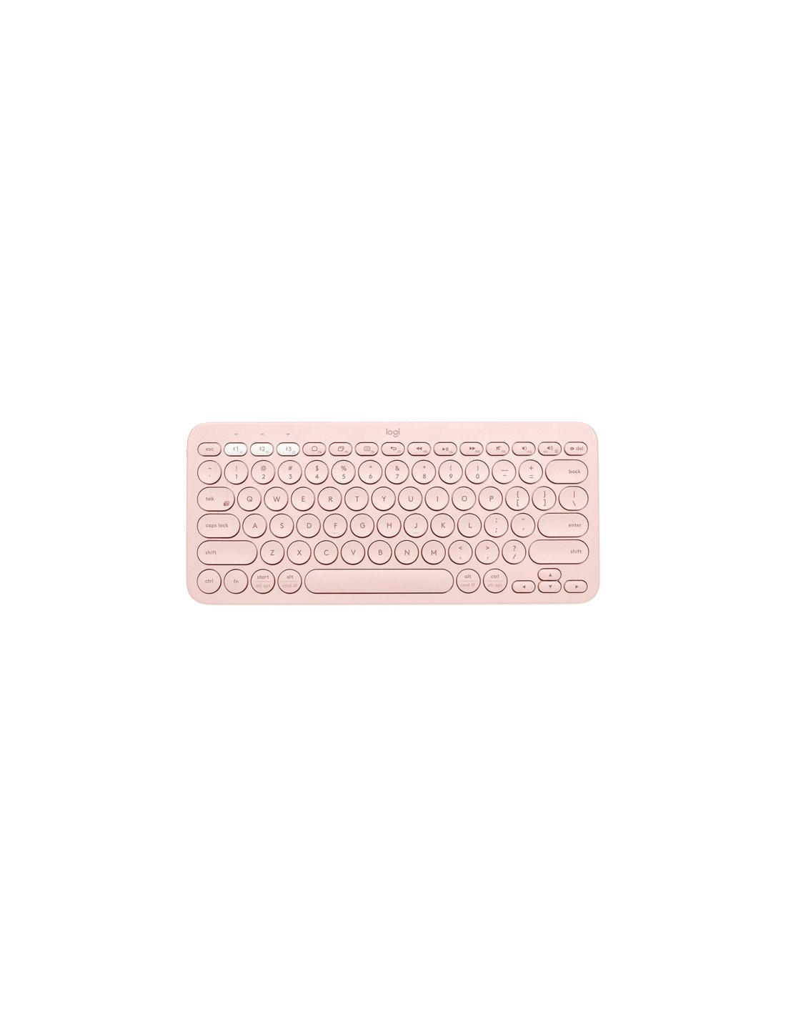 TECLADO LOGITECH K380 BLUETOOTH QZERTY ESPAÍ‘OL ROSA 920-009587