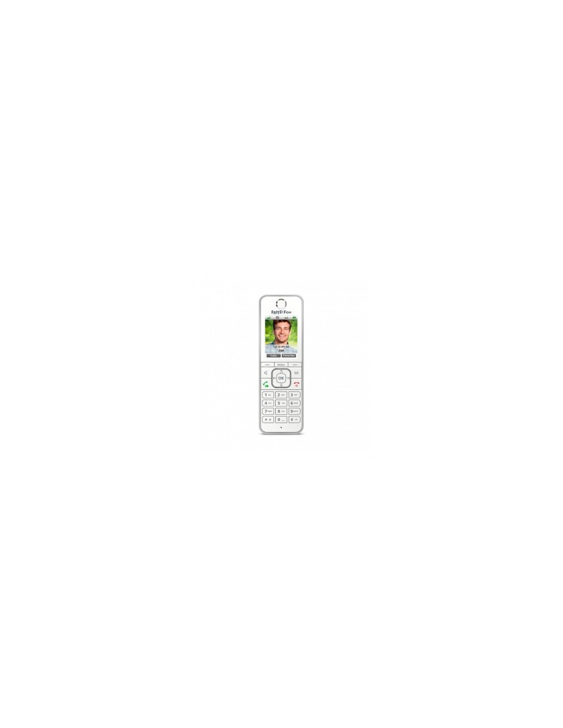 TELÍ‰FONO INALAMBRICO DECT DIGITAL FRITZ! C6 BLANCO 20002875