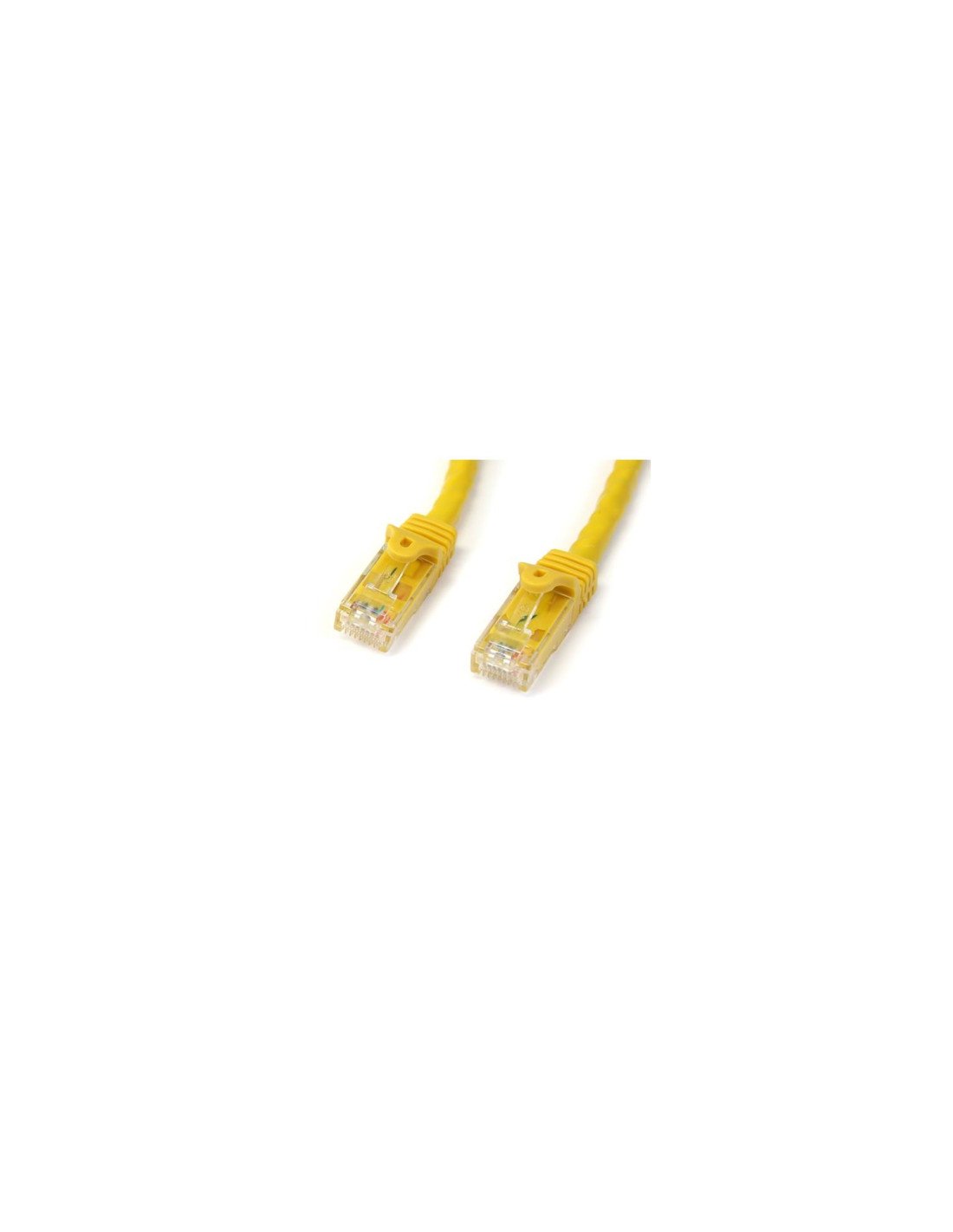 StarTech.com Cable de 1m Amarillo de Red Gigabit Cat6 Ethernet RJ45 sin Enganche - Snagless - N6PATC1MYL