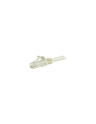 StarTech.com Cable de Red Ethernet Cat6 Snagless de 3m Blanco - Cable Patch RJ45 UTP - N6PATC3MWH