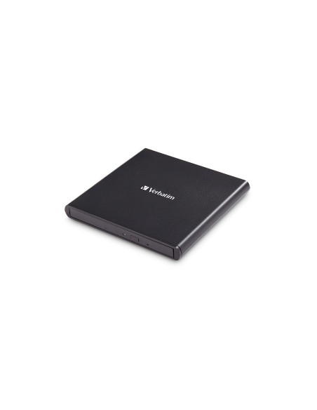 Verbatim Slimline CD/DVD unidad de disco óptico DVD-RW Negro