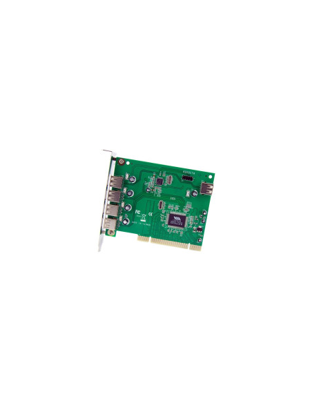 StarTech.com Adaptador Tarjeta PCI USB 2.0 de Alta Velocidad 7 Puertos - 4 Externos y 3 Internos