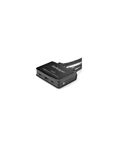 StarTech.com Switch Conmutador KVM de 2 Puertos HDMI - 4K de 60Hz - 2