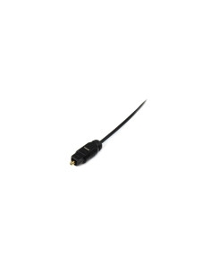 StarTech.com Cable 4.5m TosLink Audio Digital Optico SPDIF Delgado - Negro 2