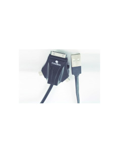 CoolBox ACD 301 cable USB 1 m microUSB/miniUSB/Apple iPhone Negro 2