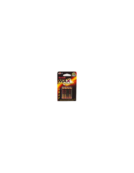 Kodak Max LR3 pilas alcalinas AAA blÍ­ster 4u 1.5v 30952812