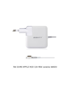 Eightt Cargador Especifico Compatible con APPLE 14,5V-3,1A 45W MAGSAFE1 Tip L