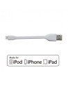 Cable phoenix usb macho a lightning macho certificado oficial apple mfi carga sincroniza otg ultra blanco PHCABLELIGHTNING1