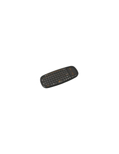 Mini teclado phoenix bluekey presenter bluetooth mini receptor usb con touchpad y puntero laser negro PHBLUKEYPRESENTER