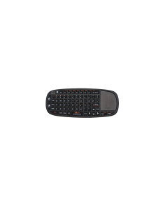Mini teclado phoenix bluekey presenter bluetooth mini receptor usb con touchpad y puntero laser negro PHBLUKEYPRESENTER 2