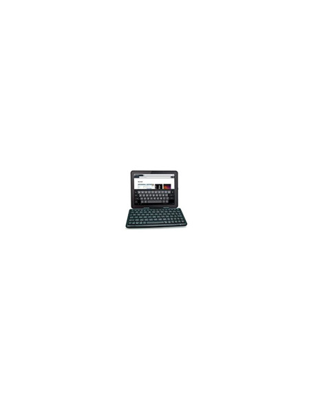 Mini teclado phoenix inalambrico bluetooth keytablet multimedia soporte universal para tablet ipad negro PHKEYTABLET