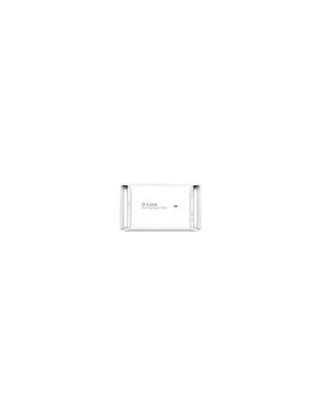Adaptador e inyector de PoE d-link Ethernet rapido Gigabit blanco DPE-301GS