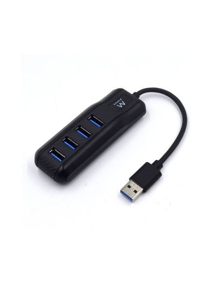 Ewent EW1138 hub de interfaz USB 3.2 Gen 1 (3.1 Gen 1) Type-A 5000