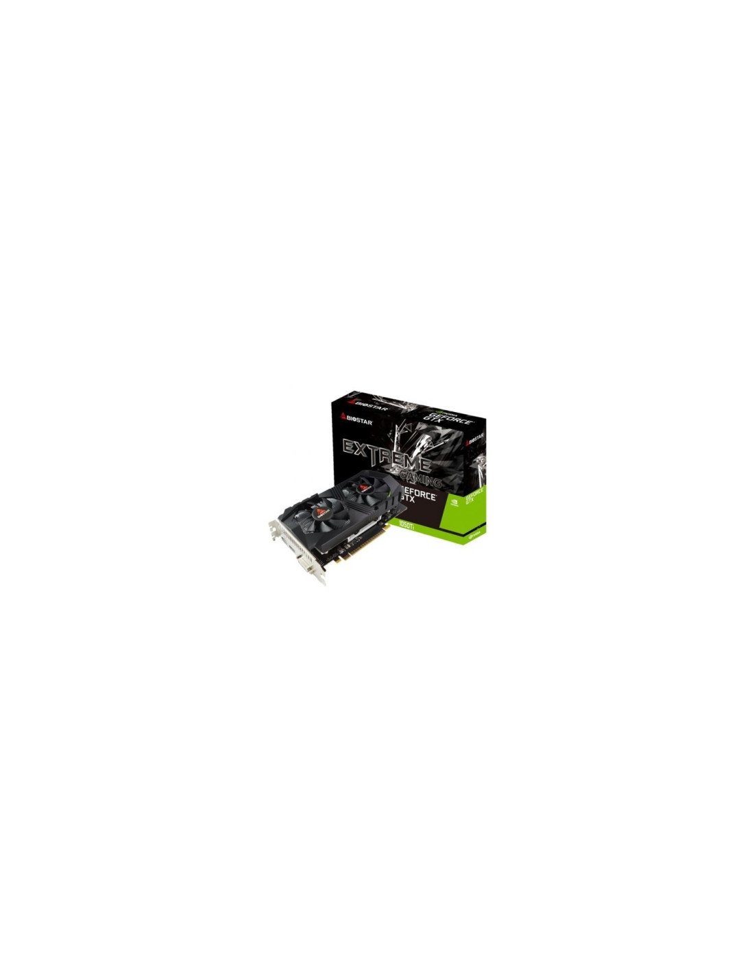 Tarjeta grafica biostar geforce gtx 1050ti 4gb gddr5 1291mhz pci 3.0 VN1055TF41