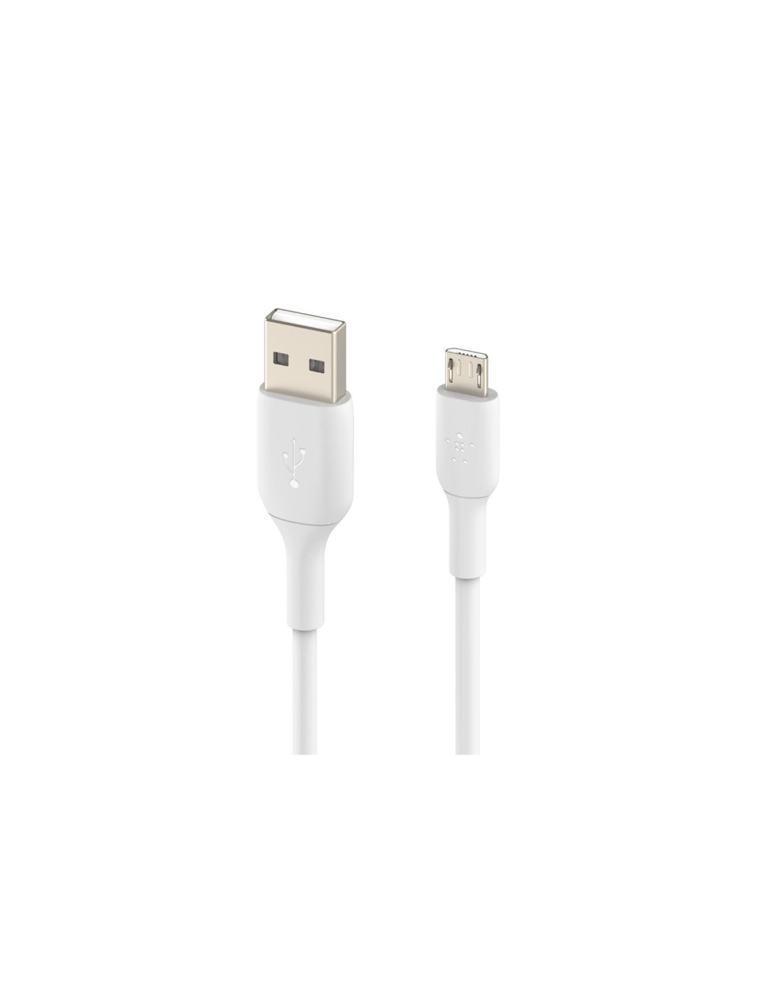 Cable Belkin usb tipo-a macho a micro usb -b macho 1m blanco CAB005BT1MWH