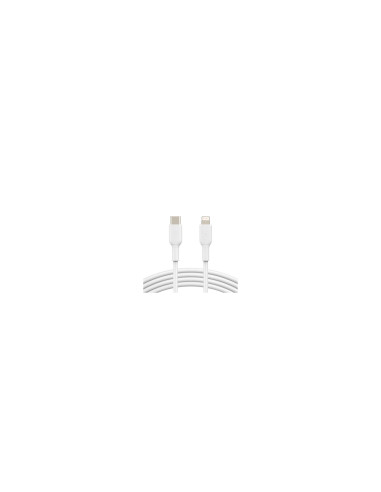 Cable Belkin CAA003BT1MWH cable de conector Lightning 1 m Blanco CAA003BT1MWH