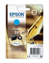 Cartucho Epson 16 Pen and crossword cian C13T16224022
