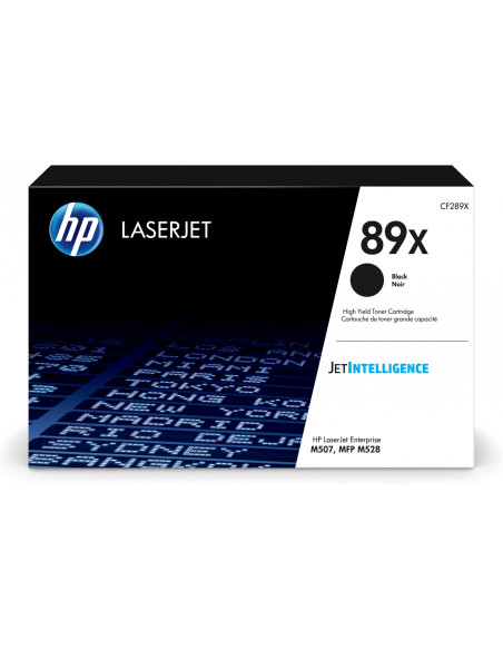 HP Cartucho de tóner Original LaserJet 89X negro de alta capacidad