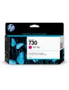 Cartucho HP 730 Original Rendimiento estándar Magenta P2V63A