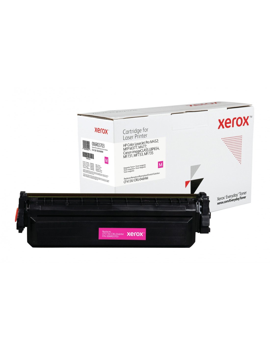Toner xerox magenta everyday compatible hp CF413X CRG-046HM 5000 paginas 006R03703
