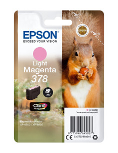 Epson Squirrel Singlepack Light Magenta 378 Claria Photo HD Ink