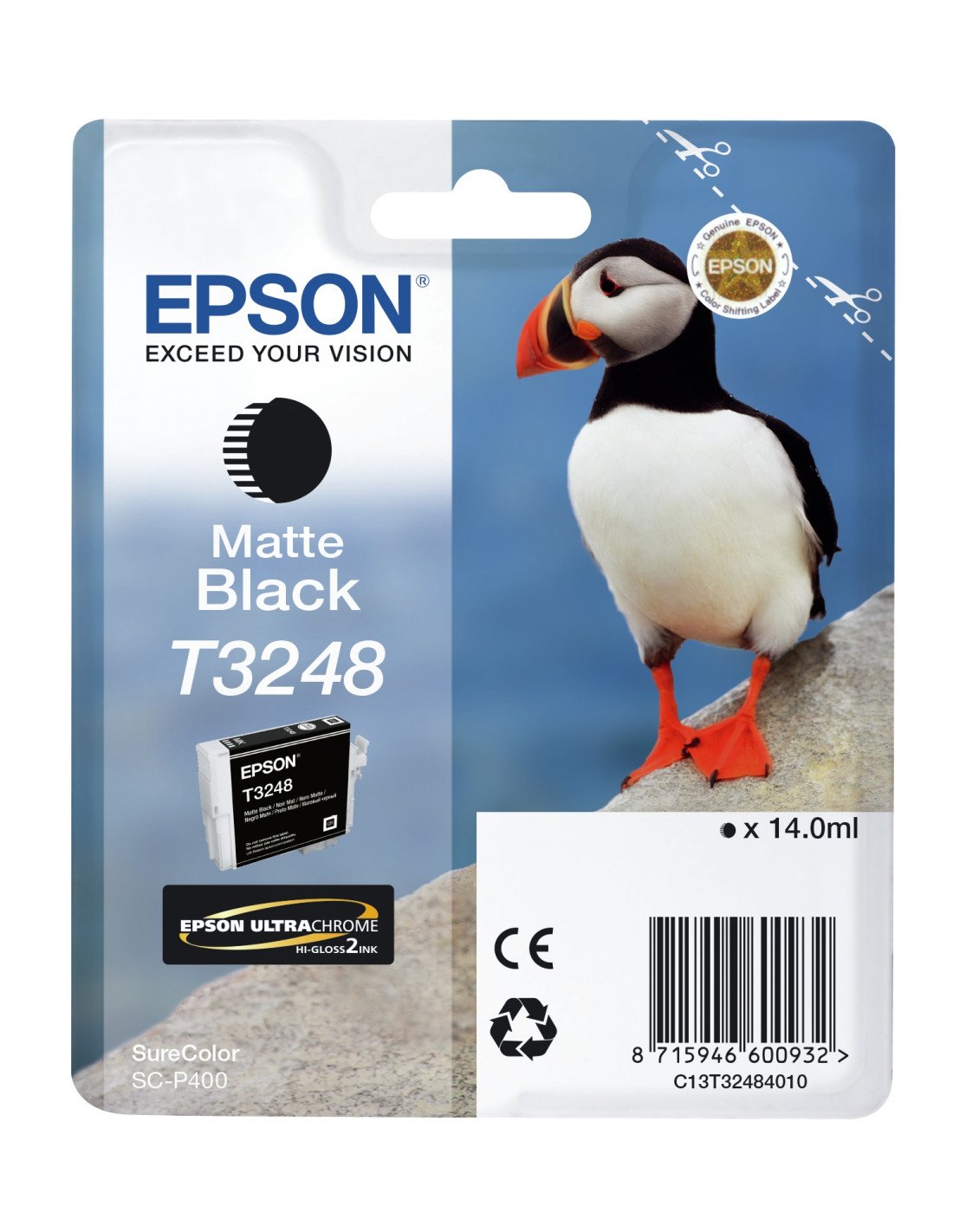 Cartucho Epson T3248 Matte Black C13T32484010