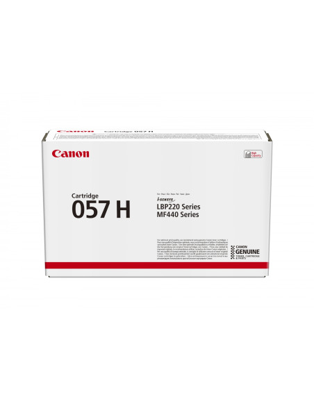 Canon i-SENSYS toner 057H 1 pieza Original Negro