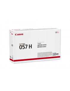 Canon i-SENSYS toner 057H 1 pieza Original Negro 2