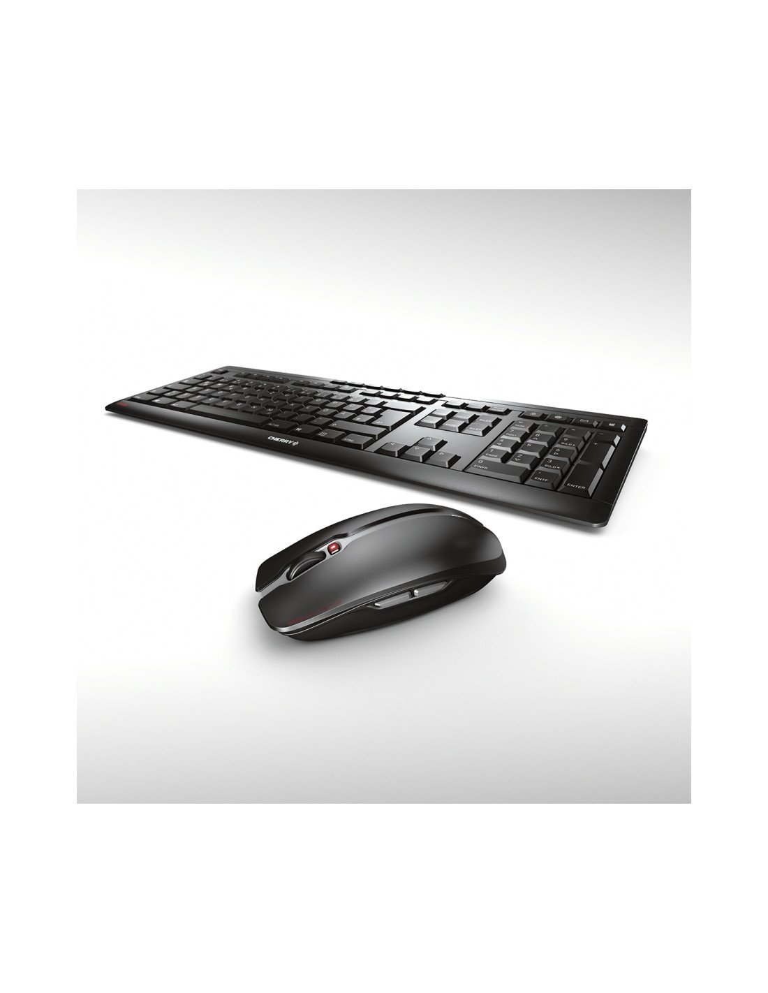 CHERRY Stream Desktop teclado RF inalámbrico QWERTZ Alemán Negro